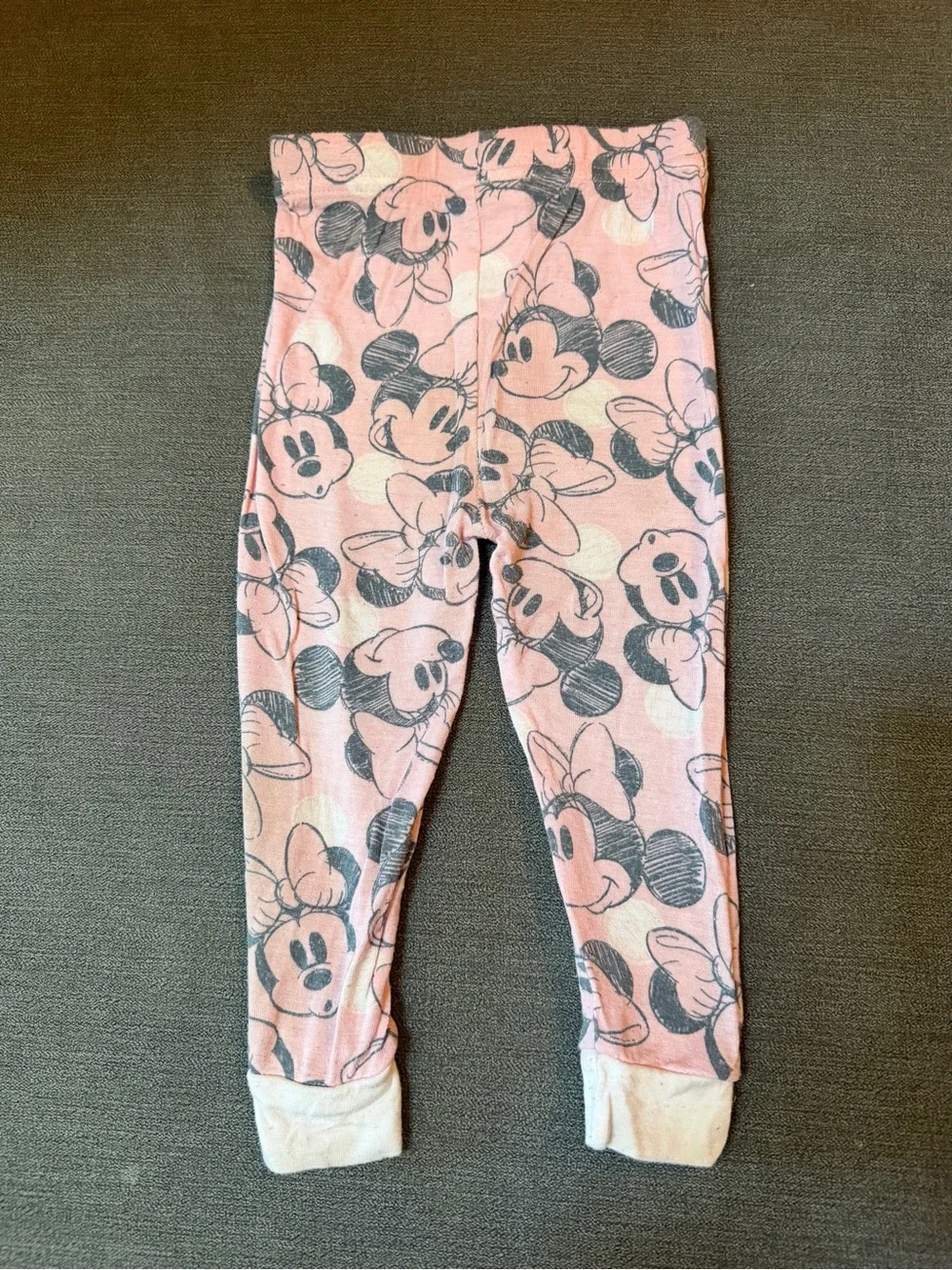 Pink Minnie Short Sleeve Pajama set